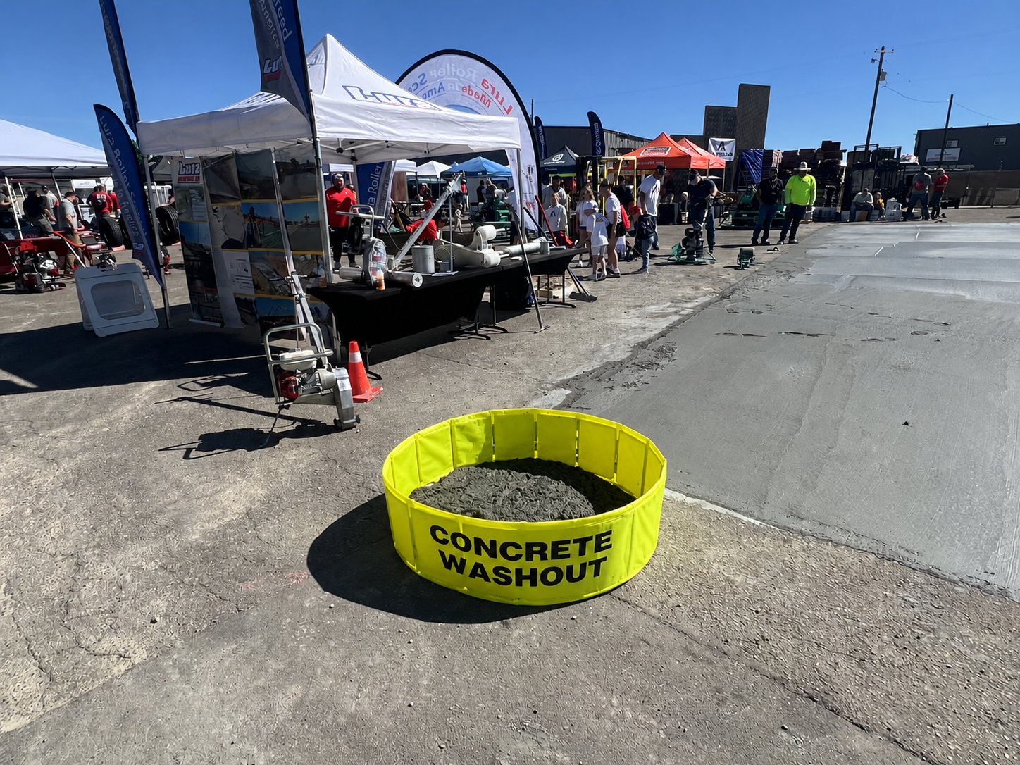 Industry show Rhino Washout
