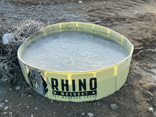 Rhino Washout field observation, March 2026