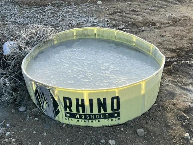 Rhino Washout field observation, March 2026