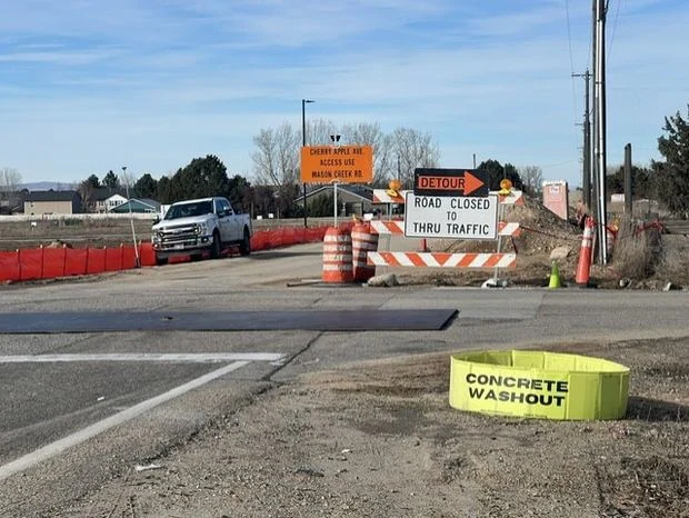 Rhino at a road project
