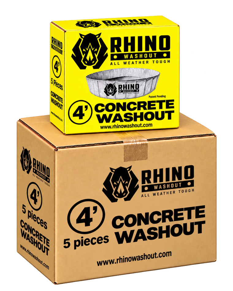 Rhino Washout 4-foot packaging