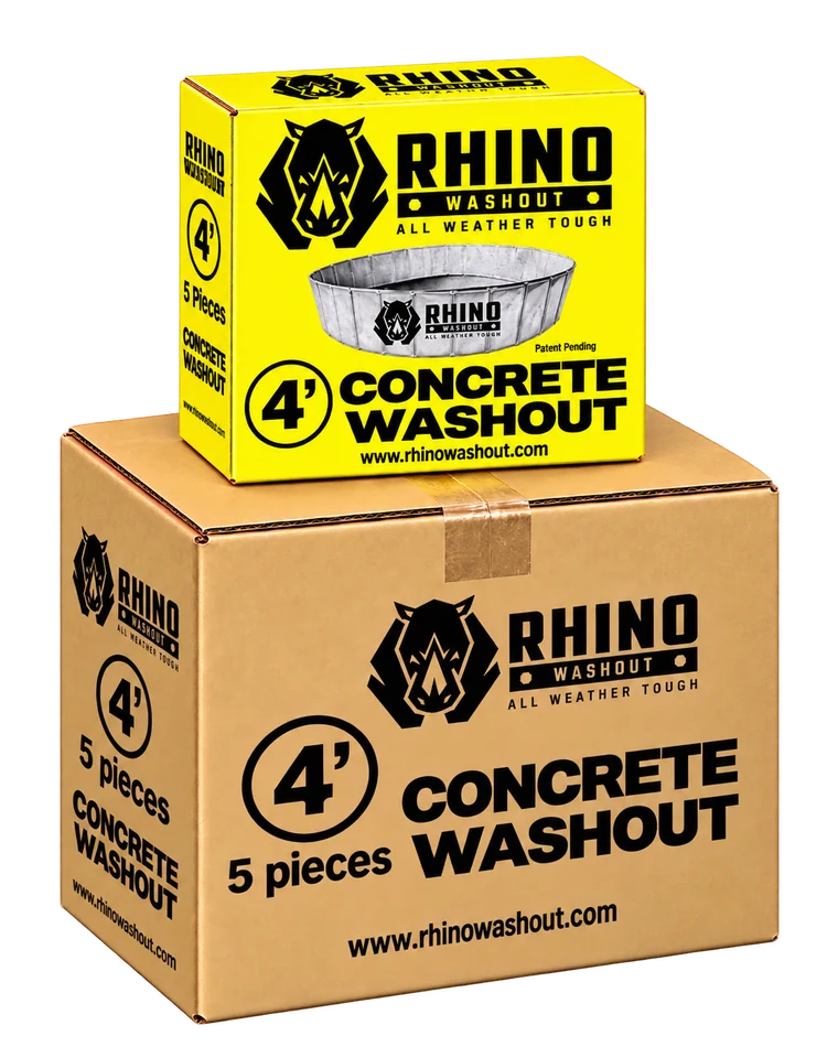 Rhino Washout 4-foot packaging