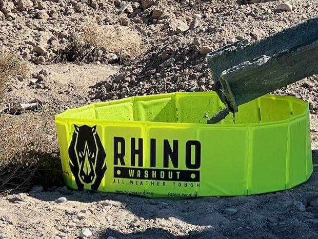 Portable Rhino washout