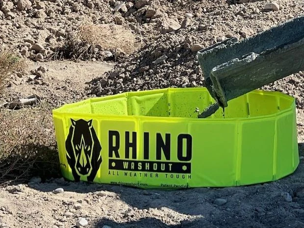 Portable Rhino washout