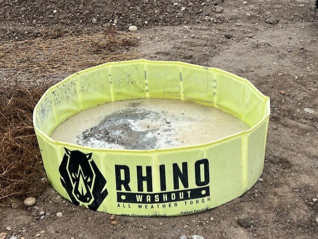 Rhino Washout field observation, November 2025