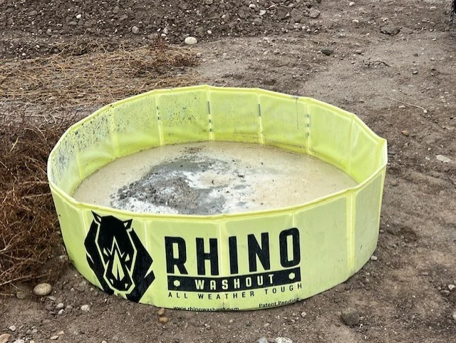 Rhino Washout field observation, November 2025